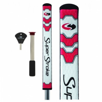 Super Stroke putter grip CounterCore Flatso 1.0 Red