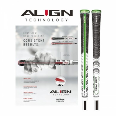 Golf Pride MCC Align Standard, White / green








