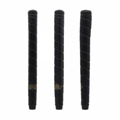 Grip Master Classic Wrap Leather Putter Grips - Paddle Black

