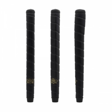 Grip Master Classic Wrap Leather Putter Grips - Paddle Black


