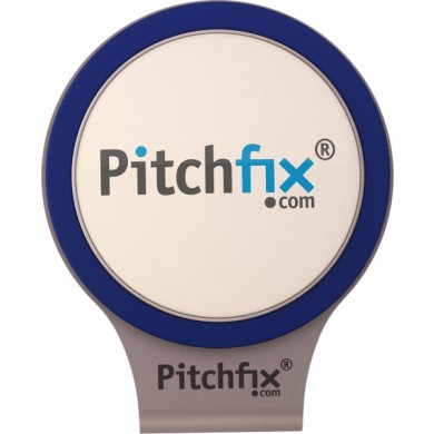 Pitchfix markovátko - klip na čepici 25 mm Blue