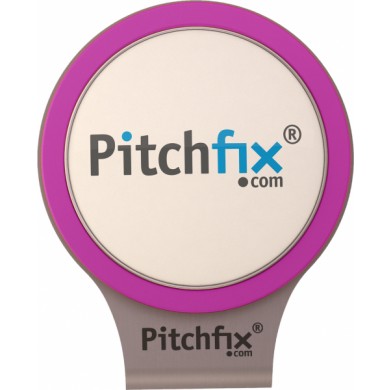 Pitchfix markovátko - klip na čepici 25 mm Purple