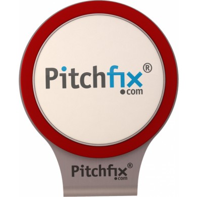 Pitchfix markovátko - klip na čepici 25 mm Red