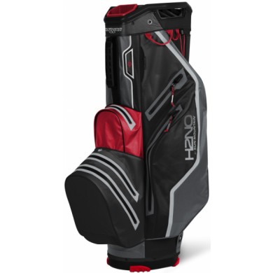 Sun Mountain H2NO Lite Cart Bag 2021 BLK-GUN-RED