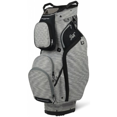 Sun Mountain DIVA Cart Bag 2021 SLVR-SLVER-STRIPE-BLK