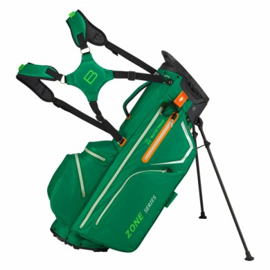 Bennington Stand bag ZONE - Waterproof British Green / Silver 