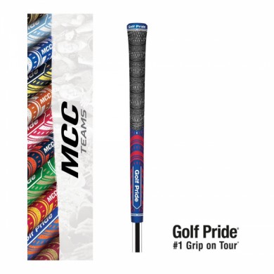 Golf Pride TEAMS Multicompound grip - MIDSIZE - Navy/Červená