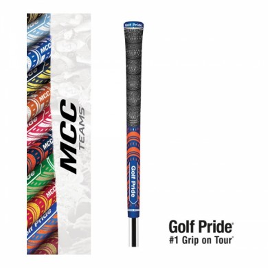 Golf Pride TEAMS Multicompound grip - MIDSIZE - Navy/Oranžová