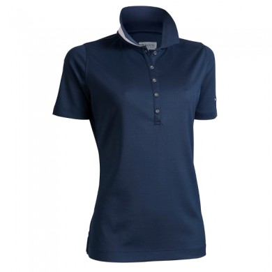 BACKTEE Ladies Quick Dry Perf. Polo, Navy, vel.3XL