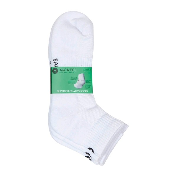 BACKTEE BACKTEE Ankle Sock (1x3 pairs), Optical white, vel.  36-39