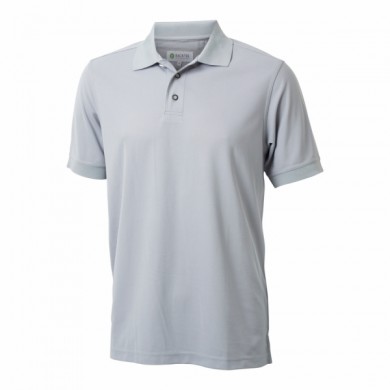 BACKTEE Mens Quick Dry Perf. Polo, Slate, vel.S