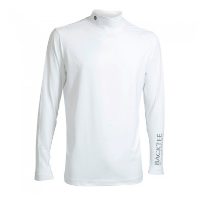 BACKTEE Mens First Skin Turtle Neck, Optical white, vel.XS