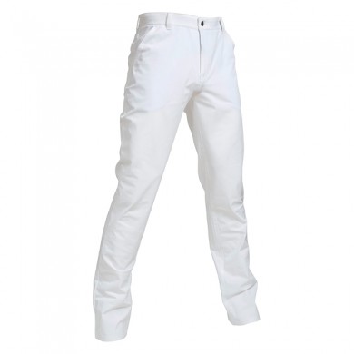 BACKTEE Mens High Perfor. Trousers 34", Optical white, vel.50