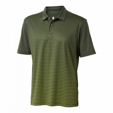 BACKTEE Mens WR QD OSM Shield Polo, Ivy / Olive, vel.S