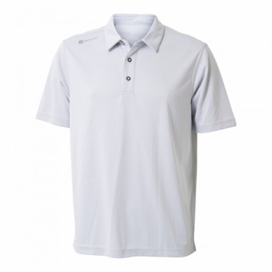 BACKTEE Mens Birdseye QD Polo, Slate, vel.2XL