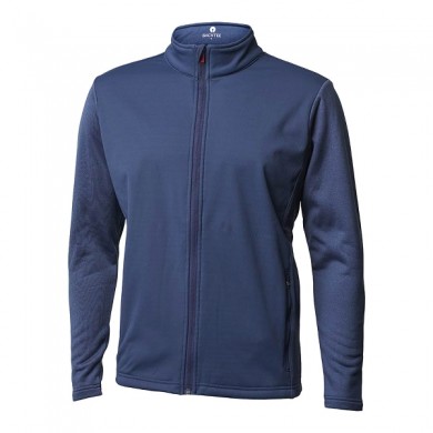 BACKTEE Mens Softshell Hybrid Jacket, Navy, vel.2XL