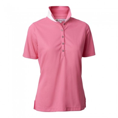 BACKTEE Ladies Quick Dry Perf. Polo, Pink lemonade, vel.L