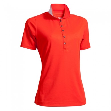 BACKTEE Ladies Quick Dry Perf. Polo, Orange, vel.S