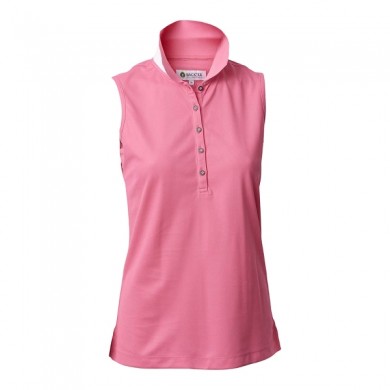 BACKTEE Ladies Quick Dry Perf. Polotop, Pink lemonade, vel.S