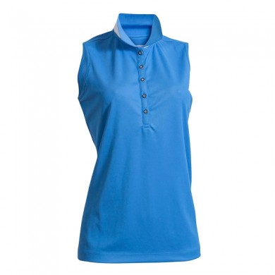 BACKTEE Ladies Quick Dry Perf. Polotop, Blue, vel.XS