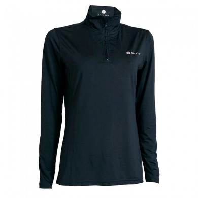 BACKTEE Ladies Zipneck Baselayer, Navy, vel.M