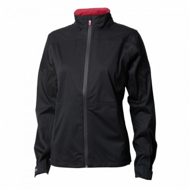 BACKTEE Ladies 4Waystch Pro Rainjacket, Black, vel.S