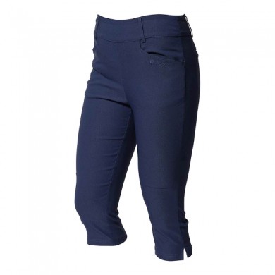 BACKTEE Ladies Super Stretch Capri, Navy, vel.34