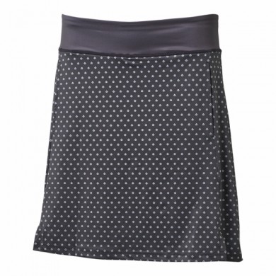 BACKTEE Ladies Printed QD UV Skort, Black, vel.S