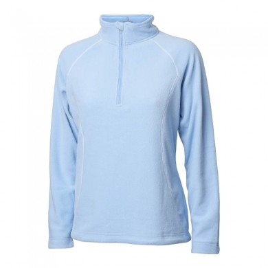 BACKTEE Ladies Zipneck Fleece Jacket, Blue bell, vel.M