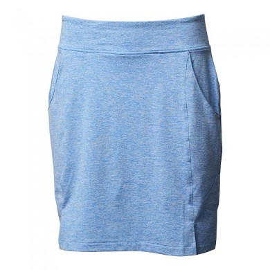 BACKTEE Ladies Melange Skort, Blue bell, vel.S