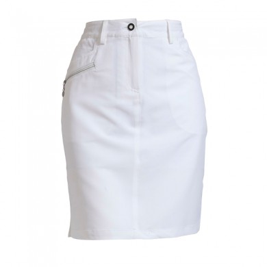 BACKTEE Ladies Performance Skort, WHITE, vel.M