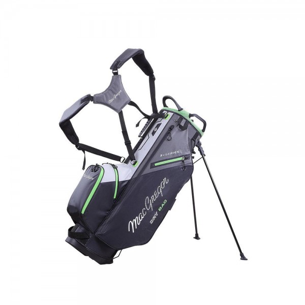 MacGregor Golfový Stand Bag, 7-SERIES WATER RESISTANT 9.5" , BLACK/GREY