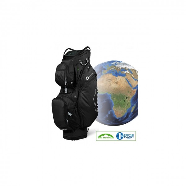 Sun Mountain 2021 ECOLITE EWP - Water resist Cart Bag Black