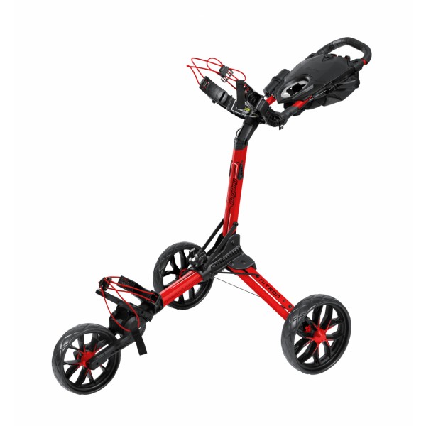 Ruční tříkolový golfový vozík Bag Boy Nitron Red / Black