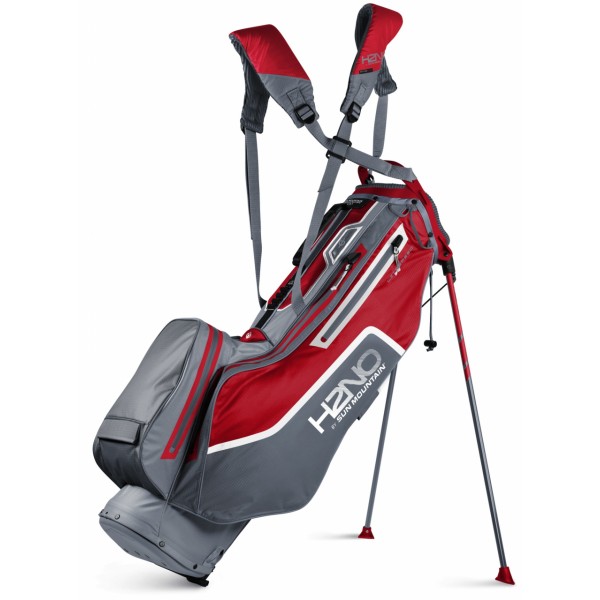 Sun Mountain H2NO Lite SPEED Stand Bag  CADET-GRAY-RED-WHT
