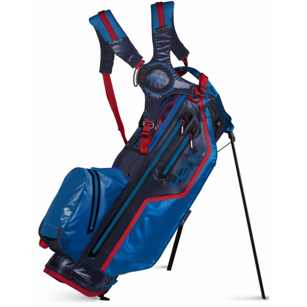 Sun Mountain H2NO Lite Stand Bag  NAVY-COBALT-RED