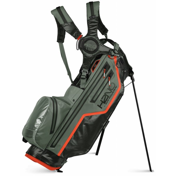 Sun Mountain H2NO 14-WAY Stand bag MOSS-SAGE-INFERNO