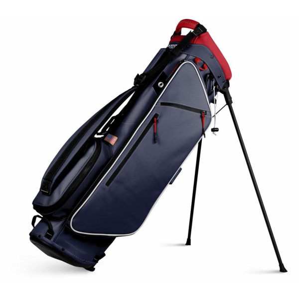 Sun Mountain METRO Stand Bag NAVY-WHITE-RED