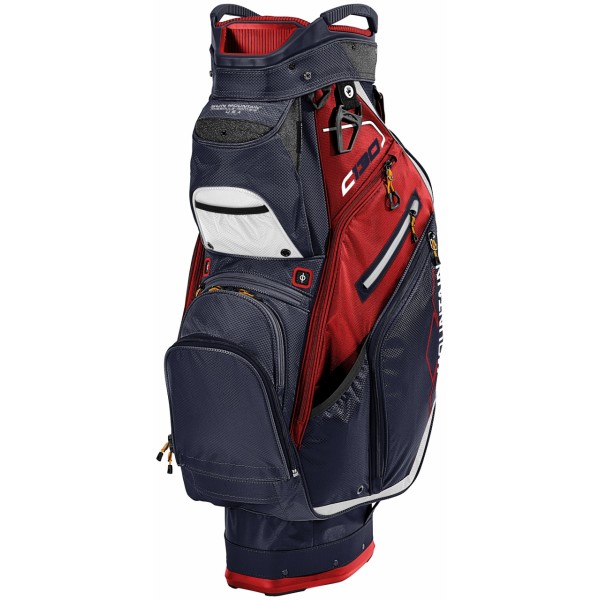 Sun Mountain C-130 Cart Bag NAVY-RED-WHITE