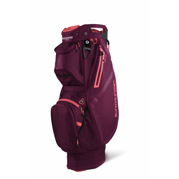 Sun Mountain STELLAR EWP Cart Bag BERRY-CORAL