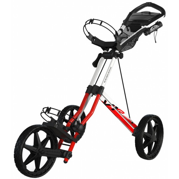 Sun Mountain tříkolový vozík SPEED CART V1R Fire Red/White