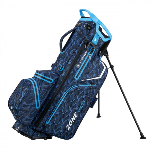Bennington Stand Bag ZONE - Waterproof , Blue Camo / Cobalt 