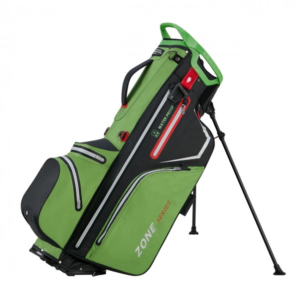 Bennington Stand Bag ZONE - Waterproof , Fury Green / Black