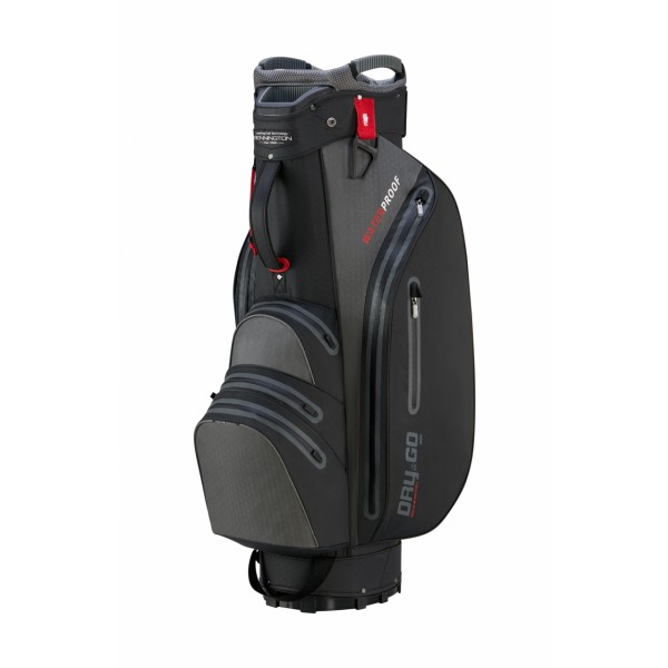 Bennington Cart bag GRID ORGA - Waterproof, Black / Canon Grey 