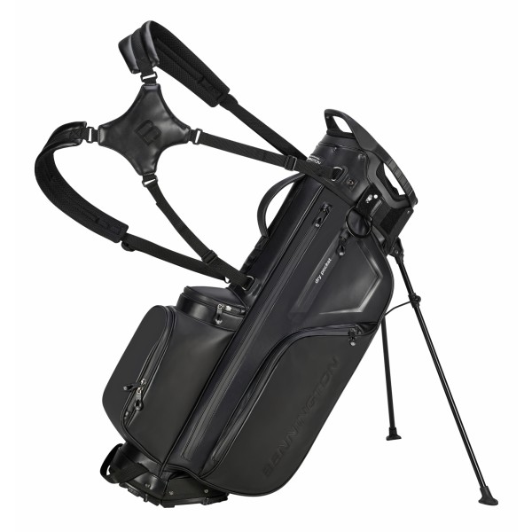 Bennington Stand Bag LIMITED 14 - Water Resistant, Black