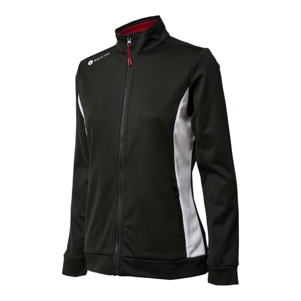 BACKTEE Ladies Full Zip Shield Midlayer, Black