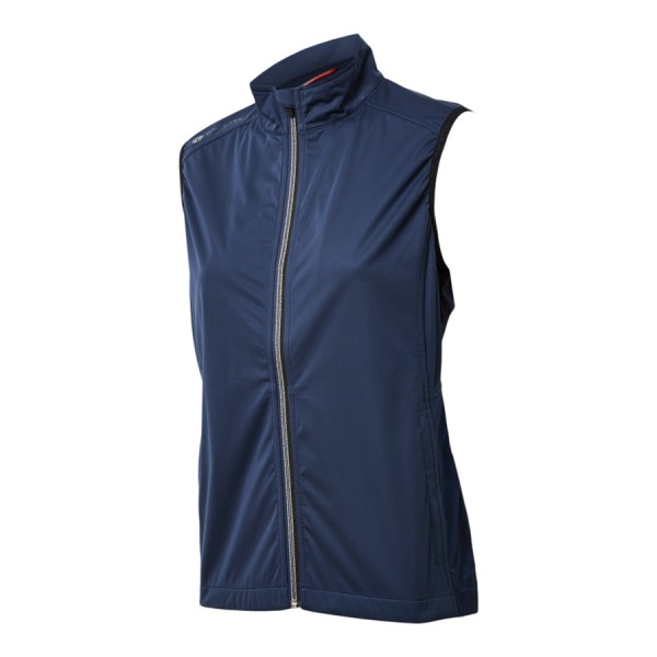 BACKTEE Ladies Ultra Light Wind Vest, Navy