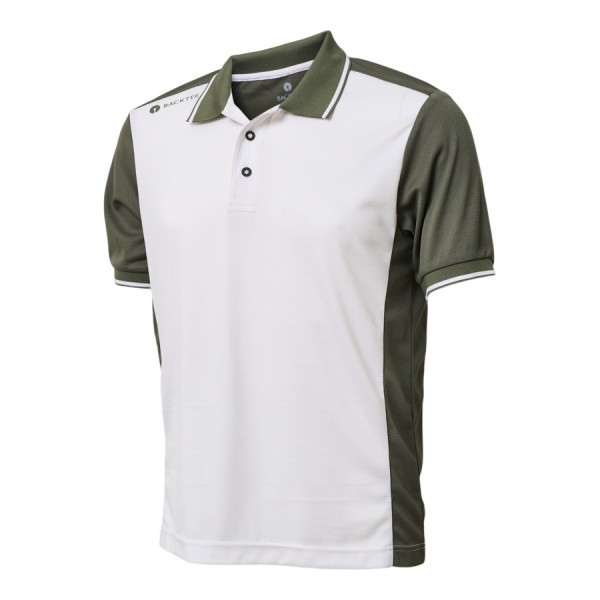 BACKTEE Mens Dobby Polo, Green