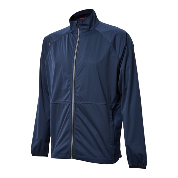 BACKTEE Mens Ultra Light Wind Jacket, Navy