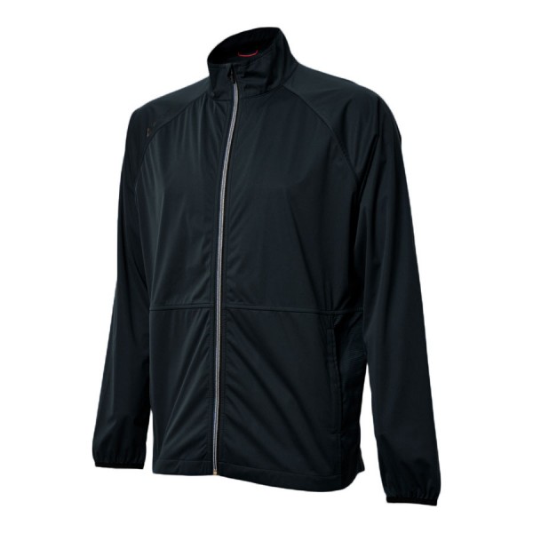 BACKTEE Mens Ultra Light Wind Jacket, Black